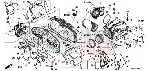 LUFTFILTER CB1100NAK de 2019